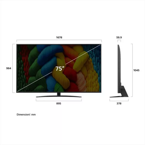 252003467_7.jpg LG - Smart TV Nanocell UHD 4K 75" 75NANO81A6A-Nero