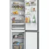 HAIER - Frigorifero combinato HDPW5620BNPK Classe B 409 lt-Acciaio inox