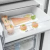 HAIER - Frigorifero combinato HDPW5620BNPK Classe B 409 lt-Acciaio inox