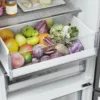 HAIER - Frigorifero combinato HDPW5620BNPK Classe B 409 lt-Acciaio inox