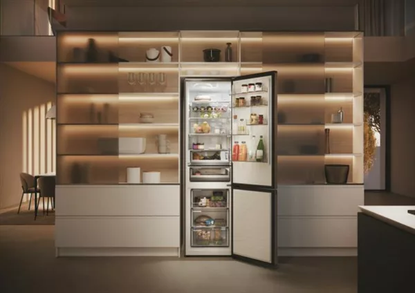 252004384_13.jpg HAIER - Frigorifero combinato HDPW5620BNPK Classe B 409 lt-Acciaio inox