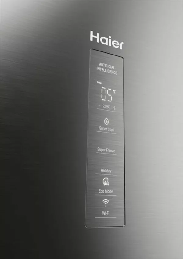 252004384_19.jpg HAIER - Frigorifero combinato HDPW5620BNPK Classe B 409 lt-Acciaio inox