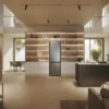 HAIER - Frigorifero combinato HDPW5620BNPK Classe B 409 lt-Acciaio inox