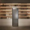HAIER - Frigorifero combinato HDPW5620BNPK Classe B 409 lt-Acciaio inox