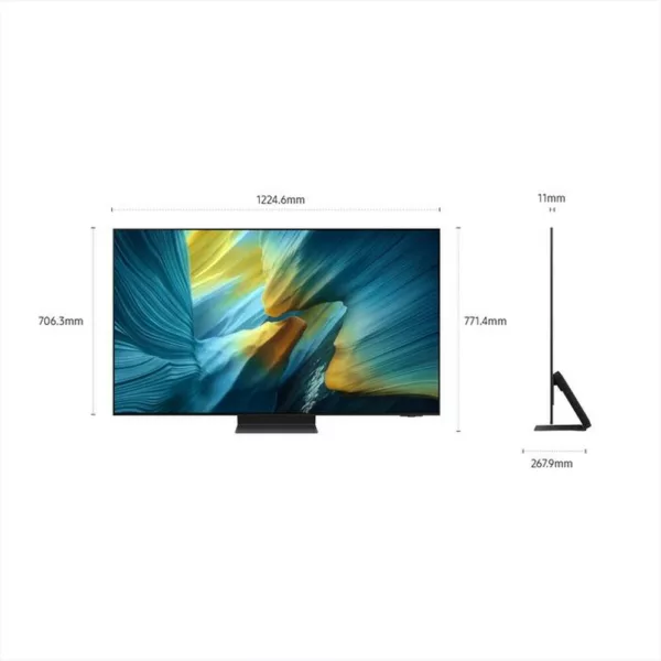 SAMSUNG - Smart TV OLED UHD 4K 55" QE55S95FATXZT-Graphite Black